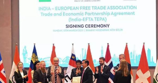 india and 4 european nations inks $100bn trade pact