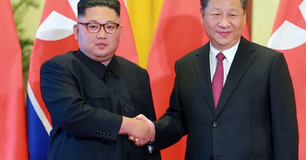 north korean official's visit to china