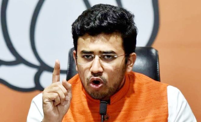 bengaluru south mp tejasvi surya