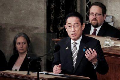 japan's prime minister urges u.s. support for ukraine