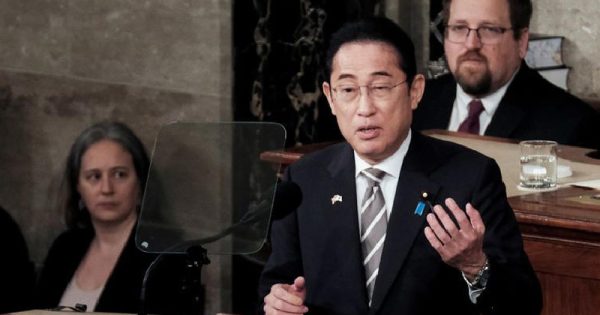 japan's prime minister urges u.s. support for ukraine