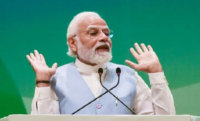 opposition protests modi's remarks