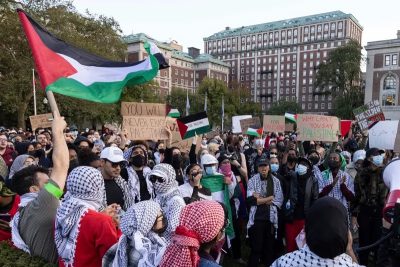 protest for palestinian people