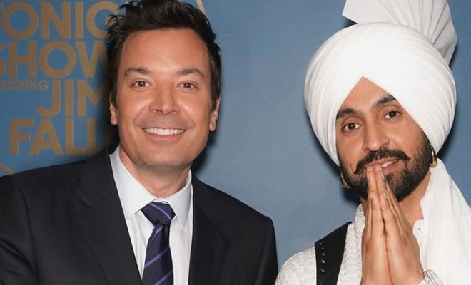 jimmy fallon welcomes diljit dosanjh