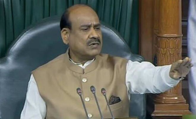 om birla denies muting rahul gandhi