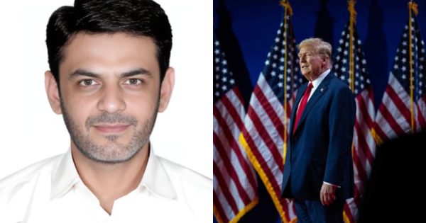 Asif merchant and Donald Trump