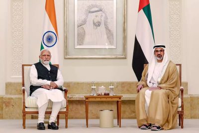 abu dhabi leader to visit india