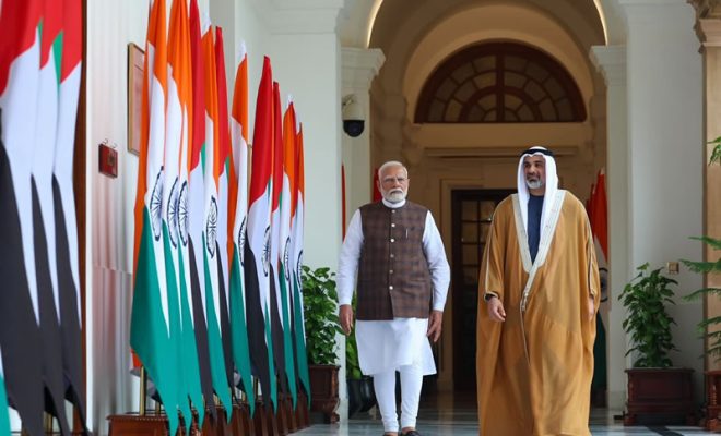 india and uae sign five key mous