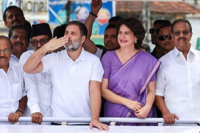 priyanka gandhi officially joins wayanad bypoll