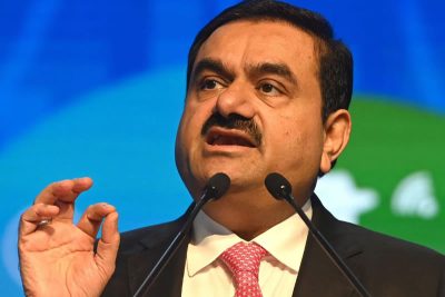 adani shares crashes down