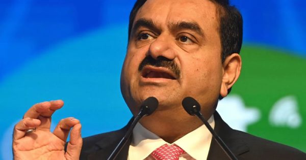 adani shares crashes down