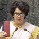 priyanka gandhi takes the oath as mp of wayanad