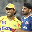 harbhajan singh dhoni