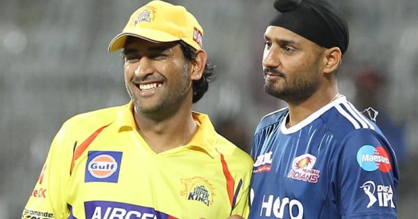 harbhajan singh dhoni