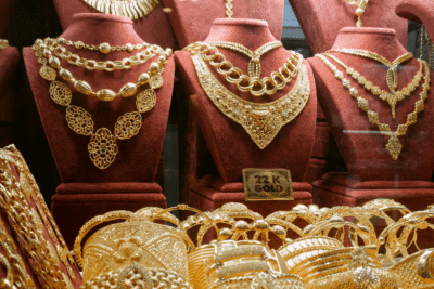 today’s gold price in india