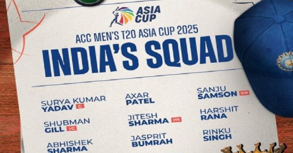 india asia cup 2025 squad