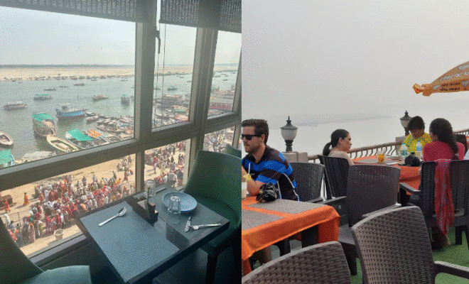 best ganga view restaurants in varanasi