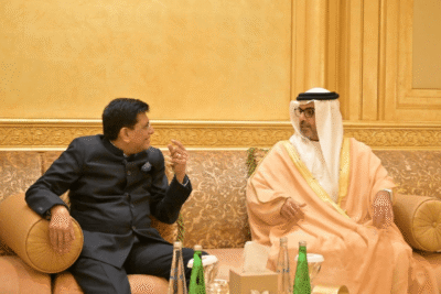 piyush goyal to visit uae