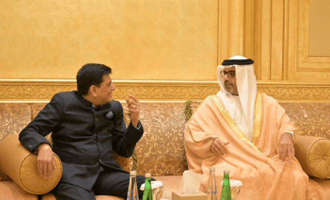 piyush goyal to visit uae