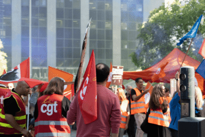 countries with the most labour protests