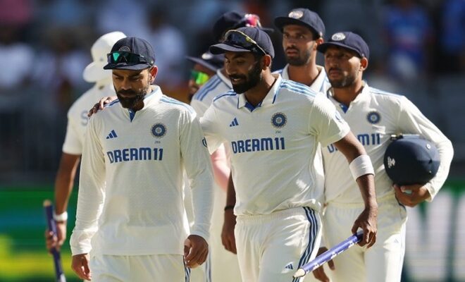 is india worried about their test match setback