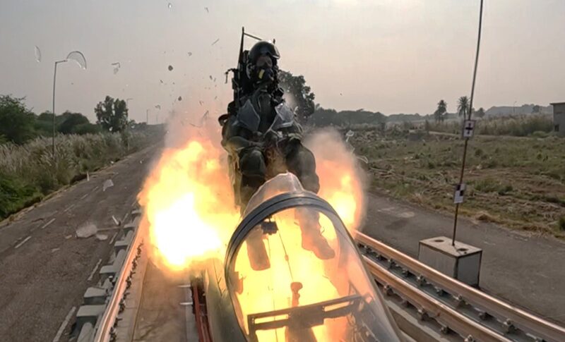 AppIndia Achieves High-Speed Rocket-Sled Test Success