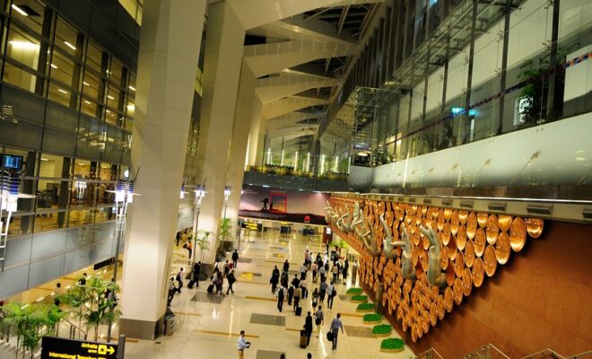 IGI Airport water-positive