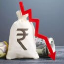 Indian rupee record low