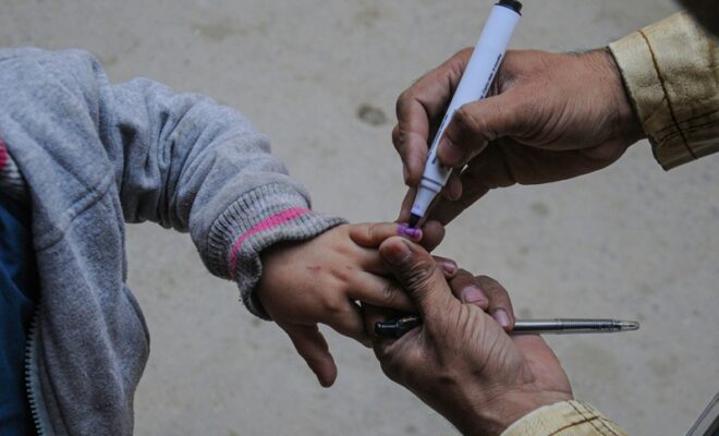 polio vaccination delays