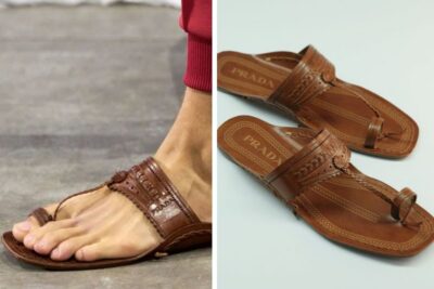 prada kolhapuri sandals