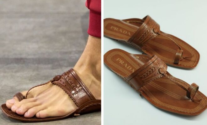 prada kolhapuri sandals