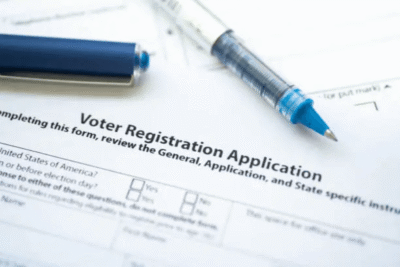 rejection of voter id application