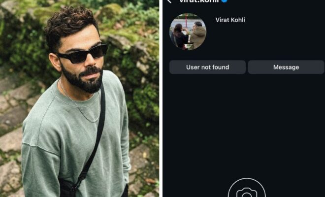 Virat Kohli social media break