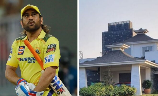 MS Dhoni new house in Ranchi