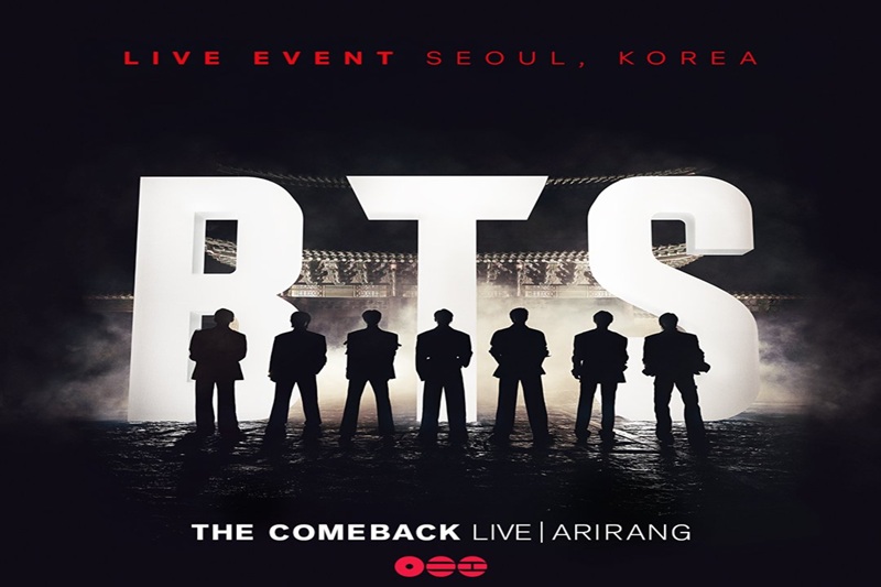 bts the comeback arirang streaming