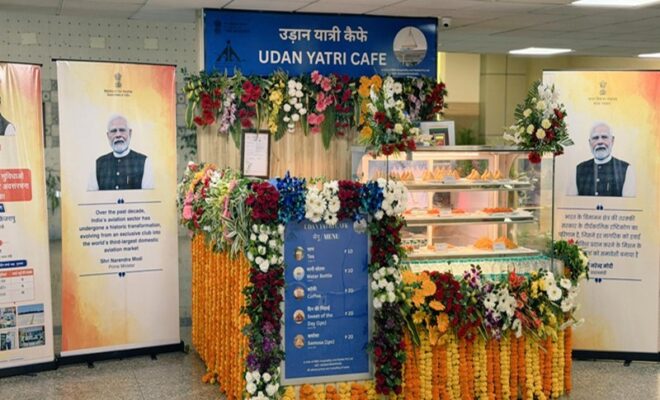 udaan yatri cafe airport food india