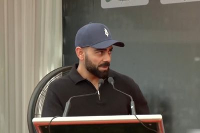 Virat Kohli DPS RK Puram visit