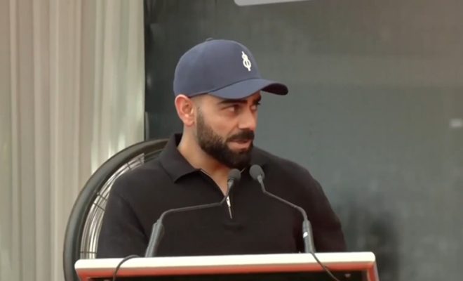 Virat Kohli DPS RK Puram visit