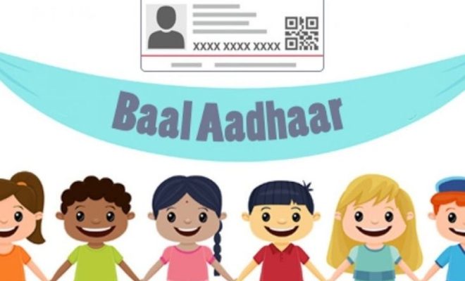 baal aadhaar apply online