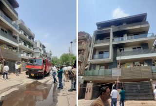 delhi ac fire warning