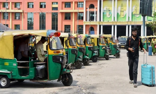 delhi auto taxi strike from