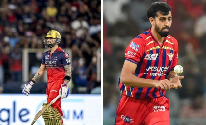 kohli vs prince yadav