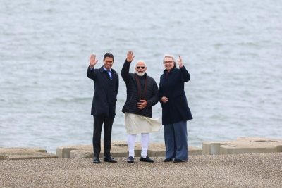 modi afsluitdijk visit