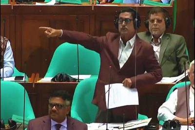 Fazlur Rahman double offence remark