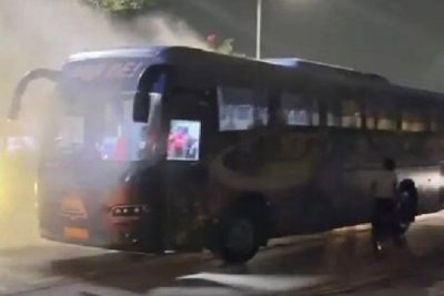 gujarat titans bus incident
