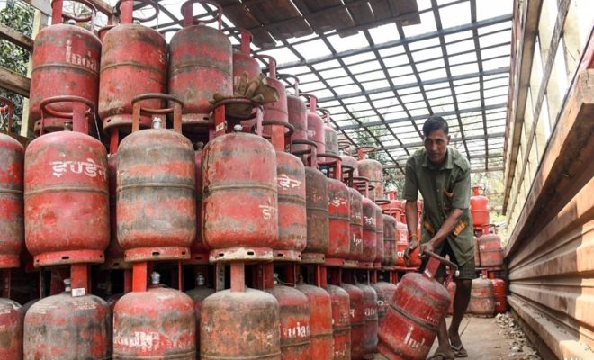 has the government reduced free lpg cylinders under