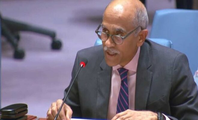india urges west asia de escalation at unsc amid tensions