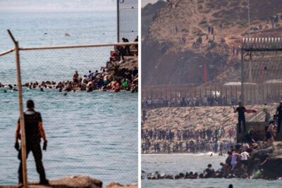 Spain North African Enclave Border Crisis