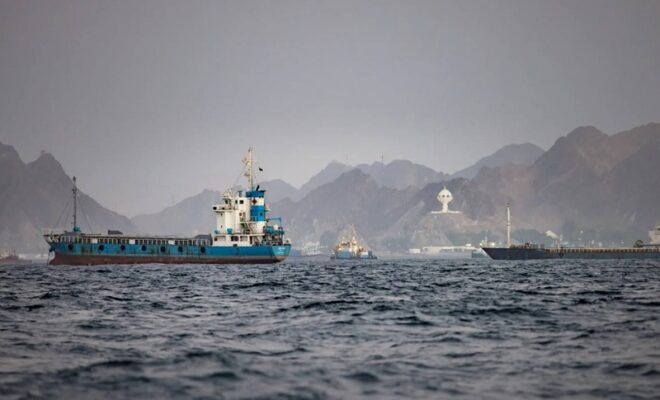strait of hormuz shipping standoff