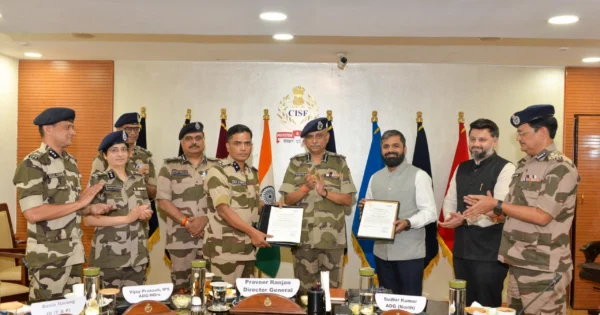 cisf signs